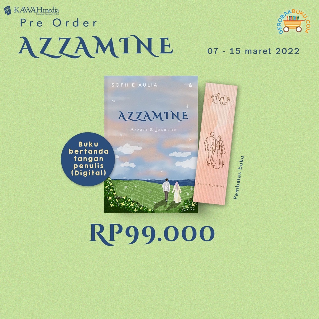 Pre Order Novel AZZAMINE- Sophie Aulia