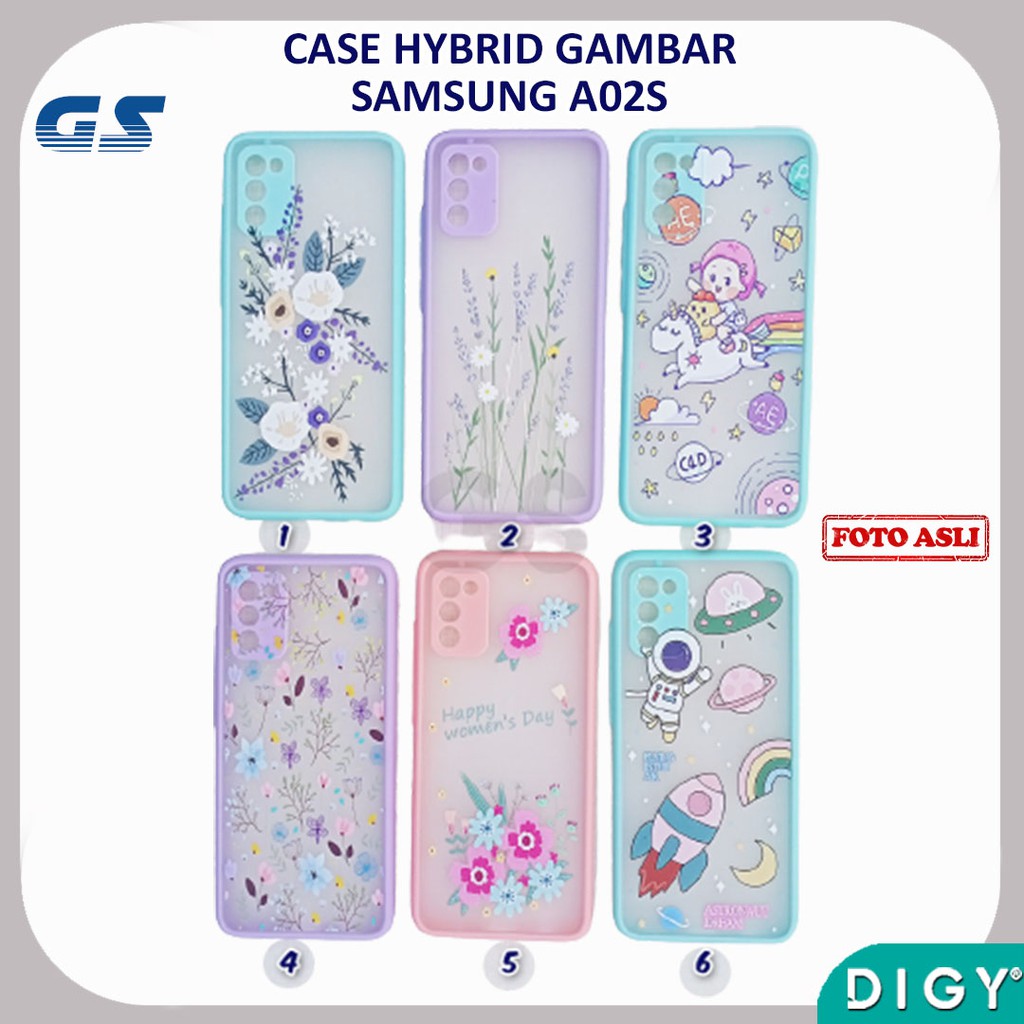 Protector Lens Casing SAMSUNG M51 A01 A01 CORE A02S A11 M31 A21S  A32 Summer Flowers Hybrid Import