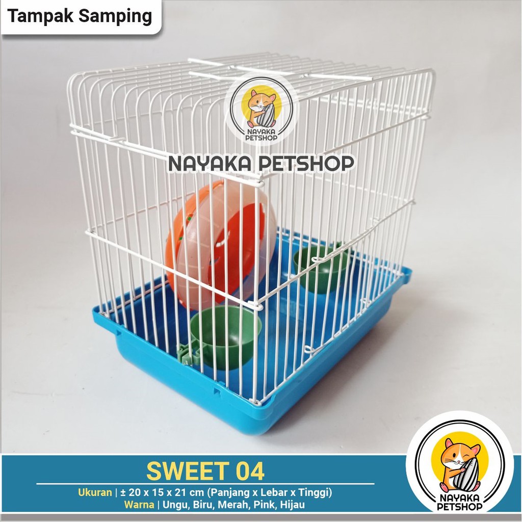 Sweet 04 Kandang Hamster Murah