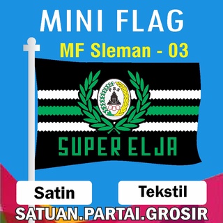 Jual BENDERA SUPORTER BOLA SLEMAN/MINI FLAG PSS SLEMAN/SUPORTER SLEMAN ...