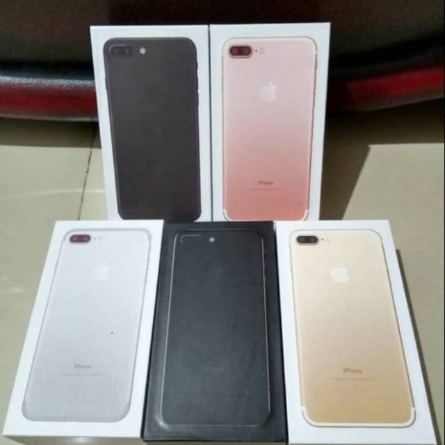 

Dus box iphone 7 plus ready semua warna free imei