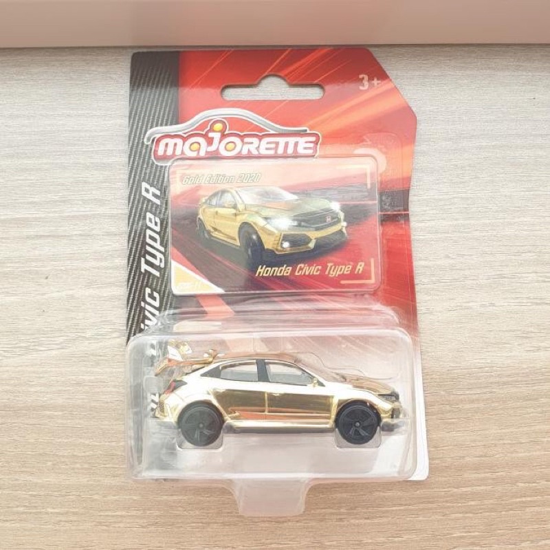 Majorette Honda Civic Type R Gold Edition - Rare Item