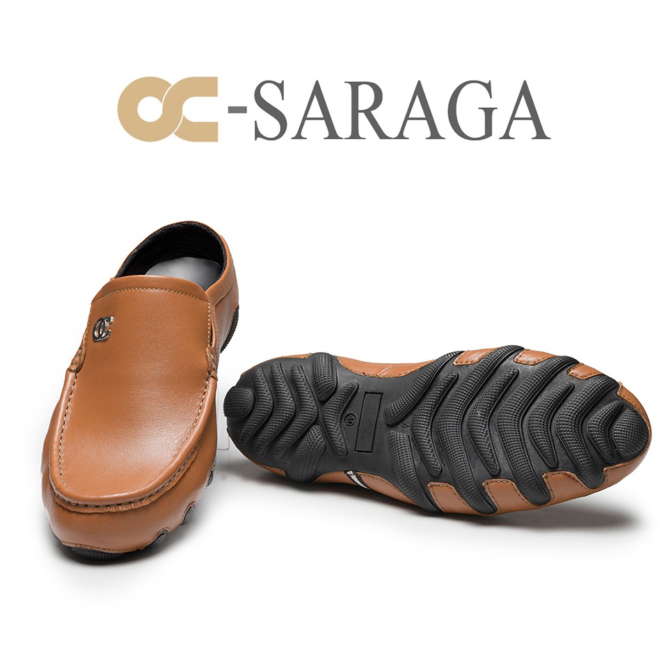 SEPATU SANDAL TUTONG KULIT OC-SARAGA