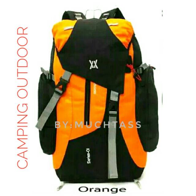 TAS GUNUNG RANSEL CARRIER WATERPROOF TAS KEMPING TAS MUDIK