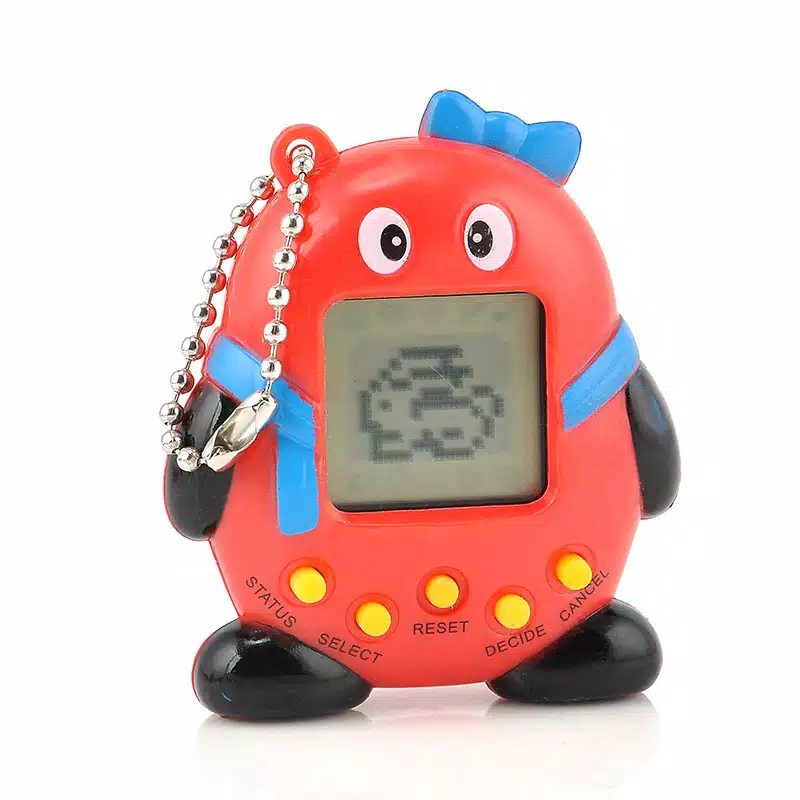 WE Tamagotchi Bentuk Penguin Type 168 in 1 Cyber Pet