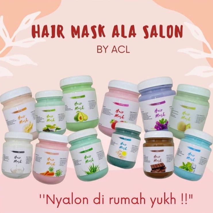 HAIR MASK BPOM by ACL HAIR MASK ALA SALON MASKER RAMBUT SALON