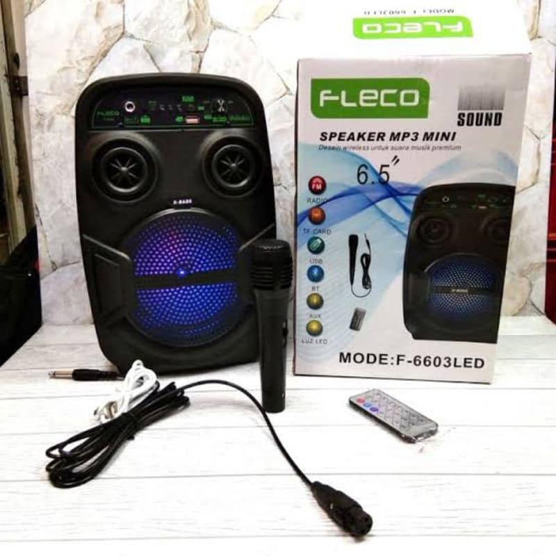 SPEAKER BLUETOOTH FLECO F-6603-6605/ SPEAKER BLUETOOTH KAROEKEAN F-6603-6605