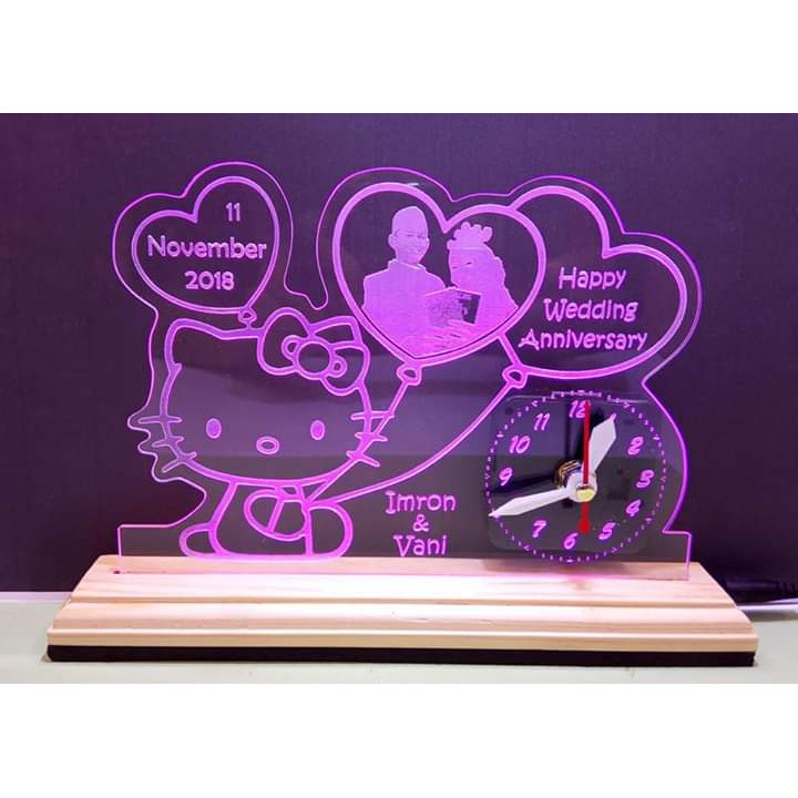 PLAKAT AKRILIK LAMPU CUSTOM
