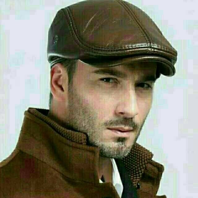 Topipet Kulit / Topi Pet Dewasa / Newsboy Cap / Pelukis / Sutradara Lembut Lentur Elastis