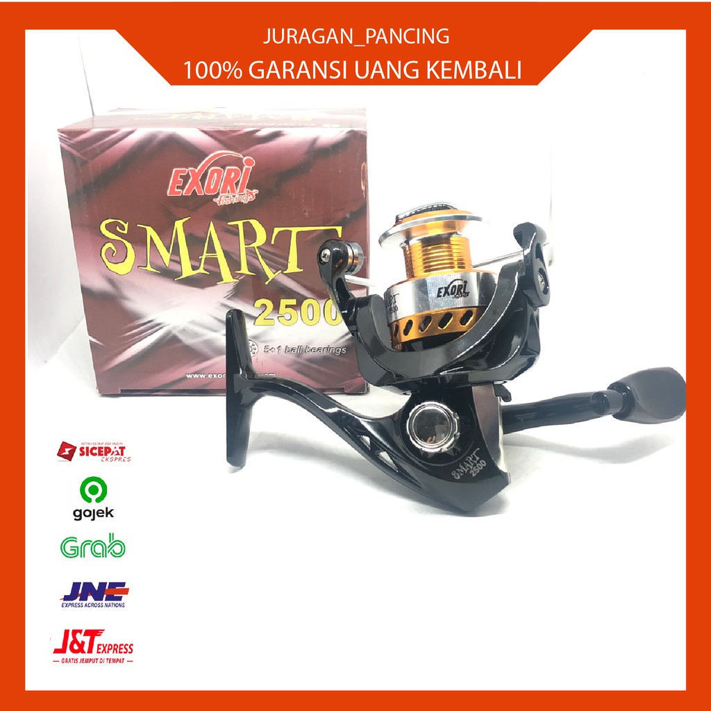 ALAT PANCING FISHING REEL PANCING KOLAM MURAH EXORI SMART 2500
