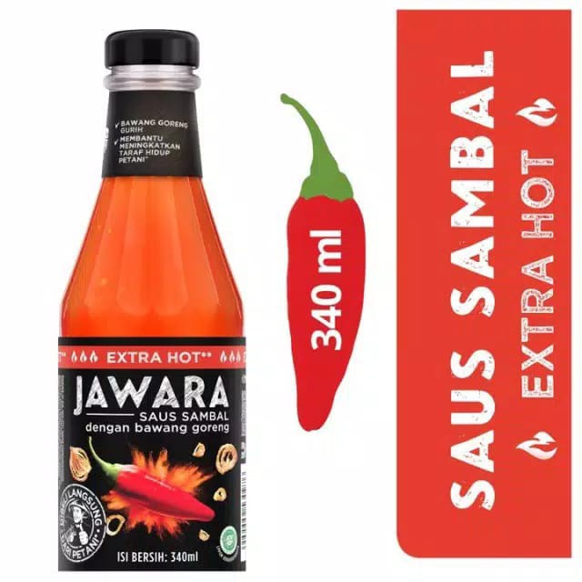 

Jawara Saus Sambal Extra Hot