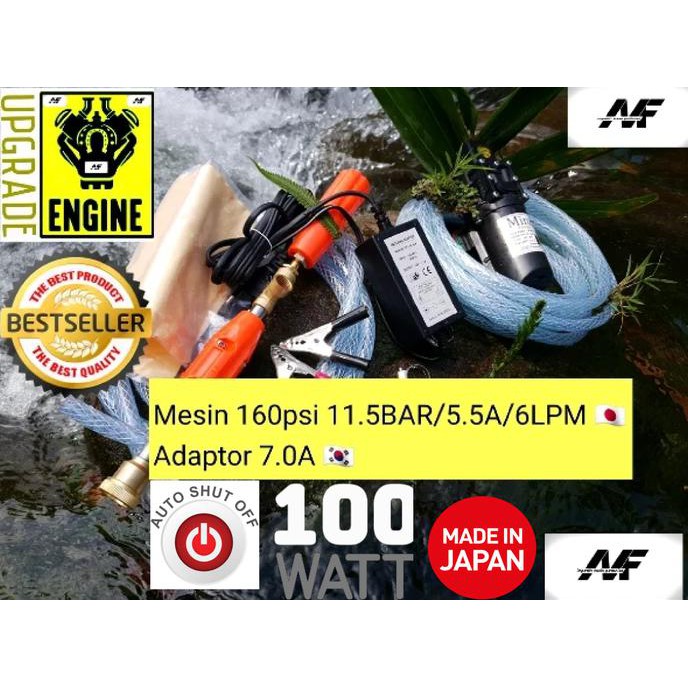 FREE ADAPTOR POMPA CUCIAN MOTOR MOBIL - ALAT MESIN CUCI STEAM MOTOR