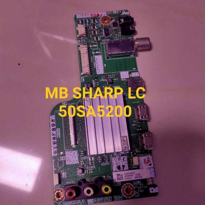 MB - MAINBOARD - MOTHERBOARD - MESIN TV SHARP 50SA5200 50SA5200x