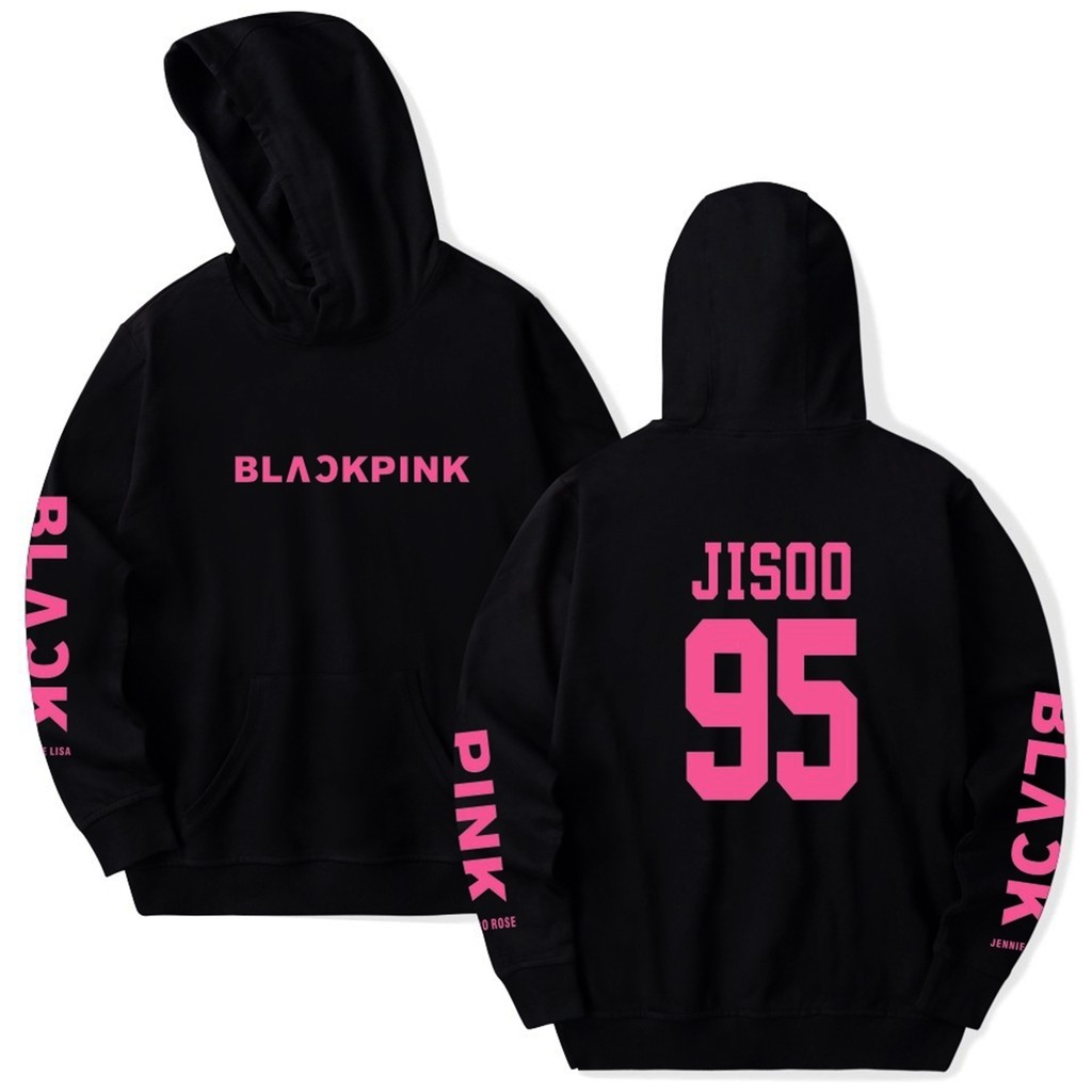 Hoodie Jaket Jumper Sweater Korea BlackPink Lisa Kim Ji 