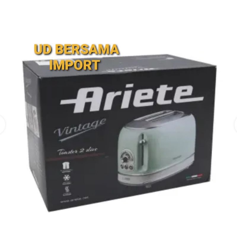 ARIETE TOASTER PEMANGGANG ROTI LISTRIK VINTAGE ARIETE ITALY