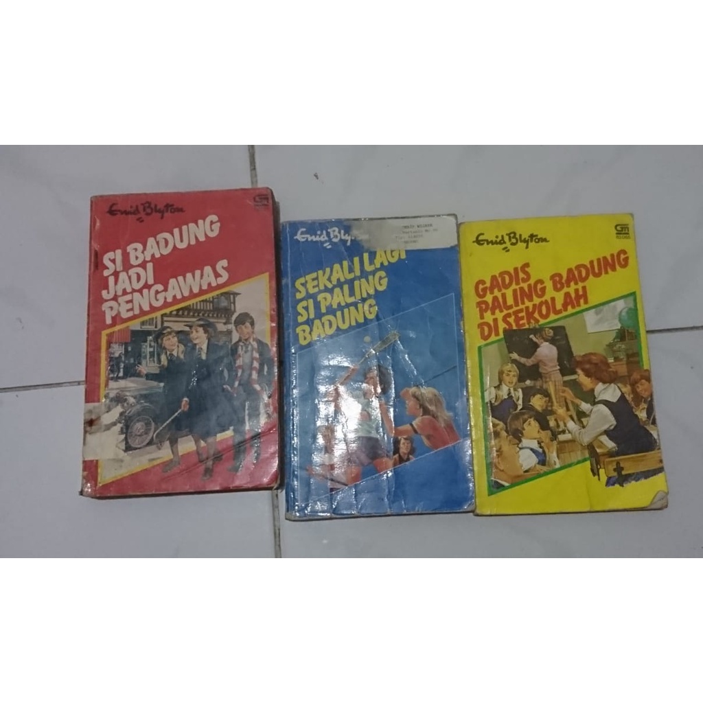 Novel si badung set enid blyton 1-3