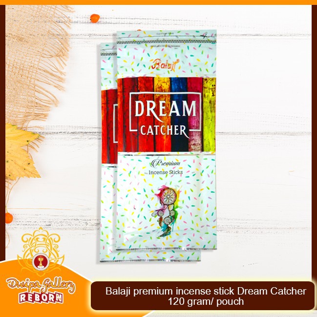 Dupa/ Hio Balaji premium incense stick Dream Catcher 120 gram/ pouch