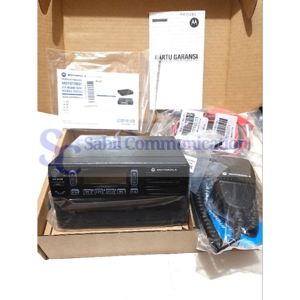 RADIO RIG MOTOROLA XIR M3688 UHF 400MHZ HIGH ORIGINAL GARANSI RESMI / RADIO BASE RIG MOTOROLA XIR M3