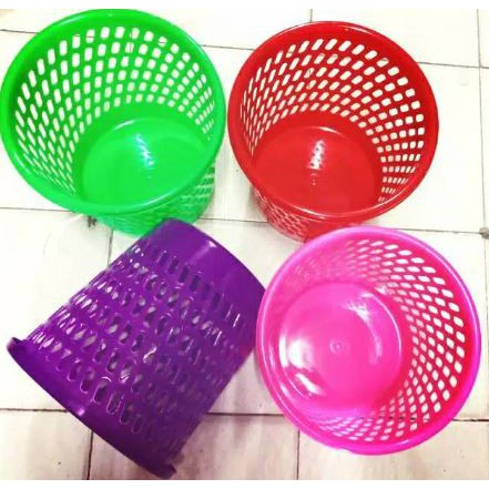 Keranjang sampah /tempat sampah / dust bin 10liter happy panda