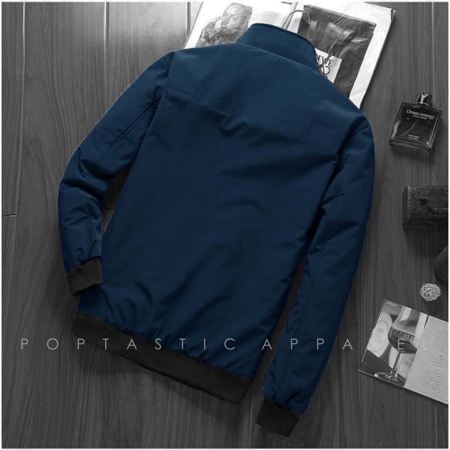 TERBARU!! JAKET Parasut Pria Bahan Semi Waterproof