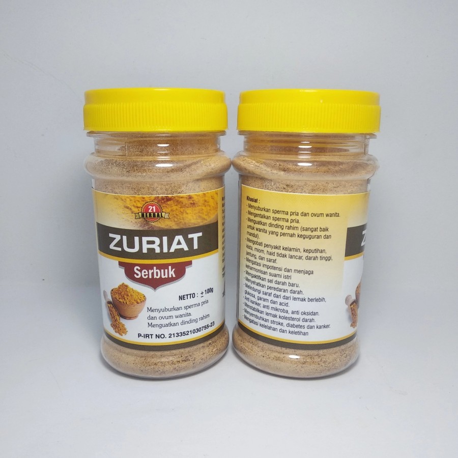 Serbuk Zuriat Herbal 21 Herbal Promil