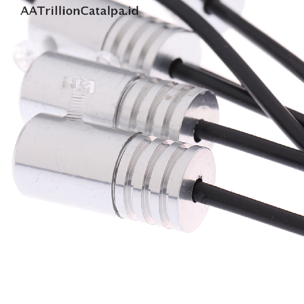 (AATrillionCatalpa) 6pcs Lampu Strip LED RGB Fiber Optic 8m Untuk Interior Mobil