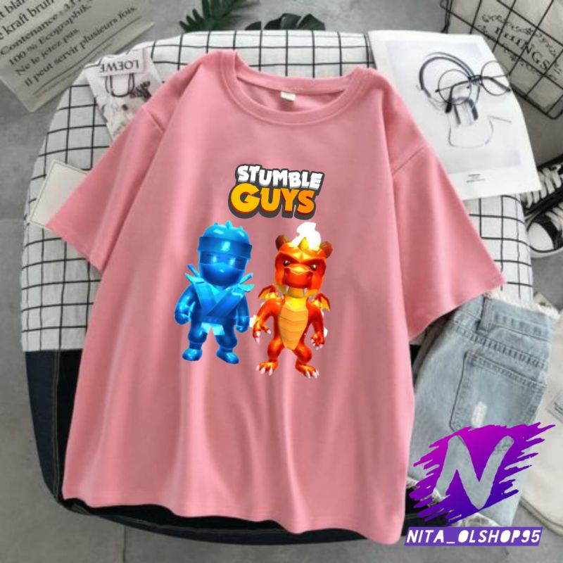 kaos stumble guys ninja dragon baju anak stumble guys spesial