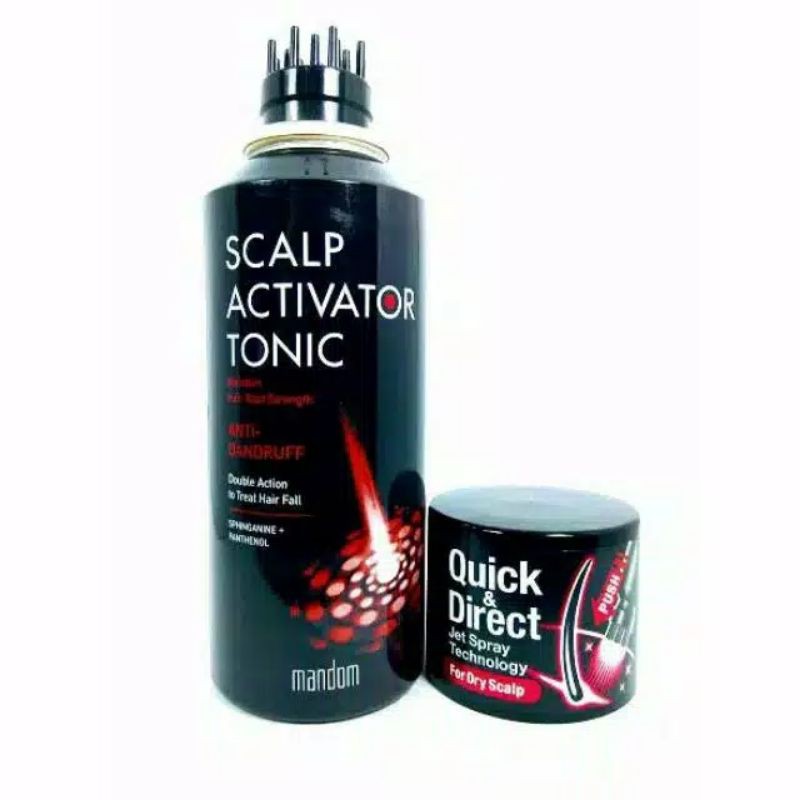 MANDOM JET SPRAY SCAPLP ACTIVATOR HAIR TONIC 150ML