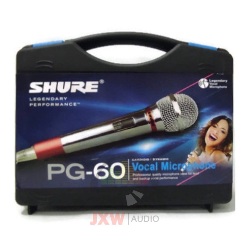 MIC SHURE PG-60 / MIC KABEL SHURE PG 60 / MIC SHURE KABEL PG60