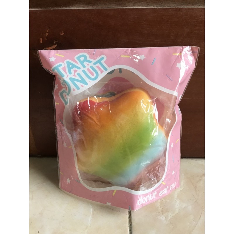 SQUISHY STAR DONUT LUCU CREAMII CANDY