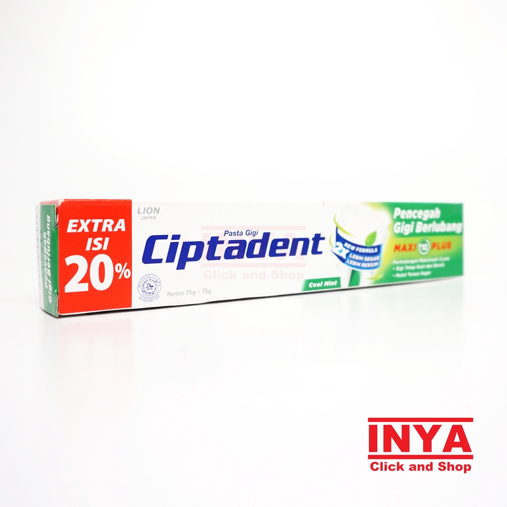 CIPTADENT COOL MINT TOOTHPASTE 75gr - Pasta Gigi - Odol