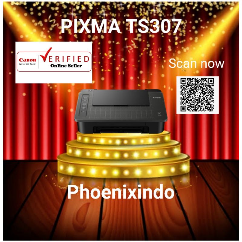 Canon PIXMA TS307 TS 307 (Print, Wifi, Copy via smartphone)