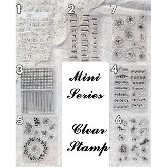 Clear Stamp (Stempel Transparan/Bening) - Mini Series_21