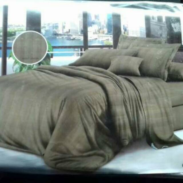 PROMO SPREI POLOS KATUN JEPANG (120 x 200 x 20 cm)