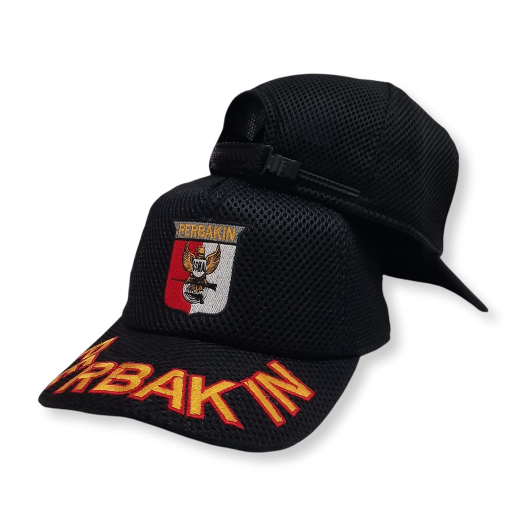 Topi Pria Perbakin Mesh