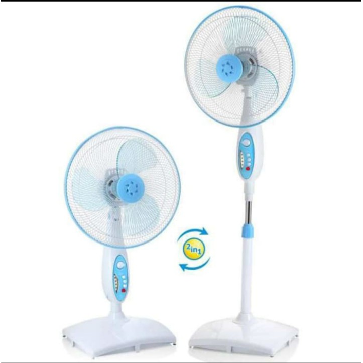 Maspion EX167S Stand Fan 16 inch 2in1 Kipas Angin Berdiri EX-167S