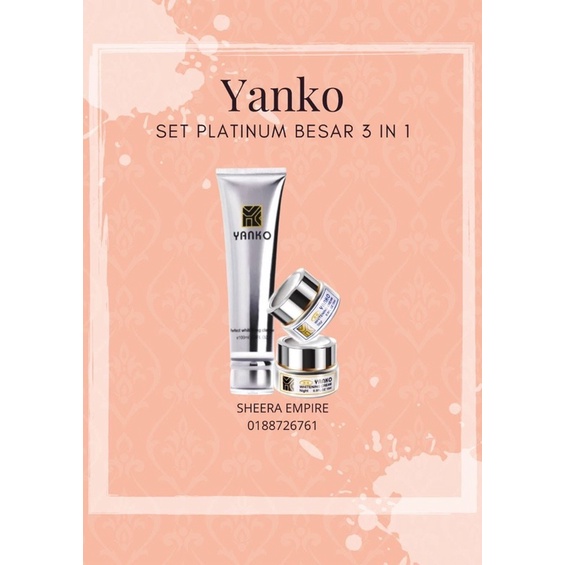 YANKO SKINCARE & LURVEYA KHUSUS ECERAN ORIGINAL