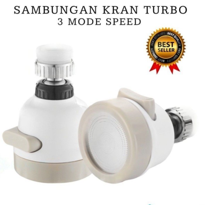 SAMBUNGAN KRAN AIR ON OFF 3 MODE 360 DERAJAT / SAMBUNGAN KRAN KERAN