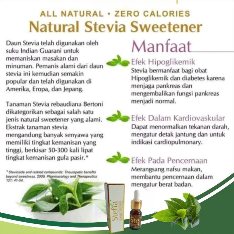 Gula Royal Stevia Pemanis alami rendah kalori