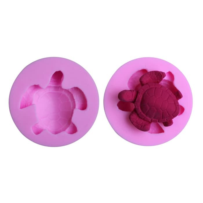 3D Silicon Mold Fondant Cake Decoration - Sea Turtle