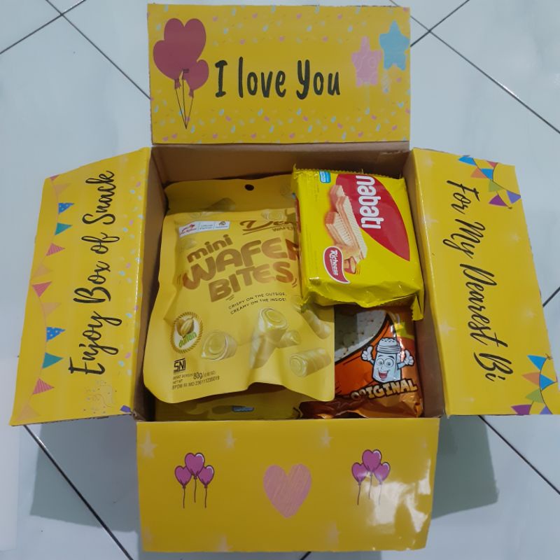 

SNACK BOX KADO BOX CUSTOM I GIFT CUSTOM