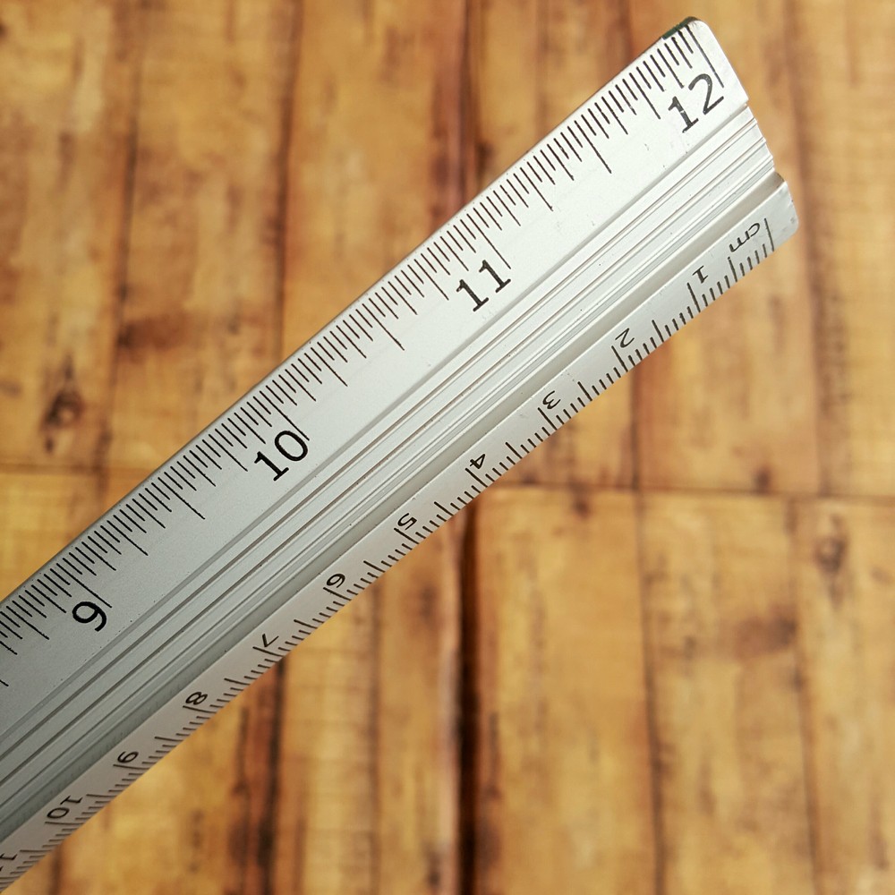 Penggaris Alumunium 30 cm - Aluminum Ruler