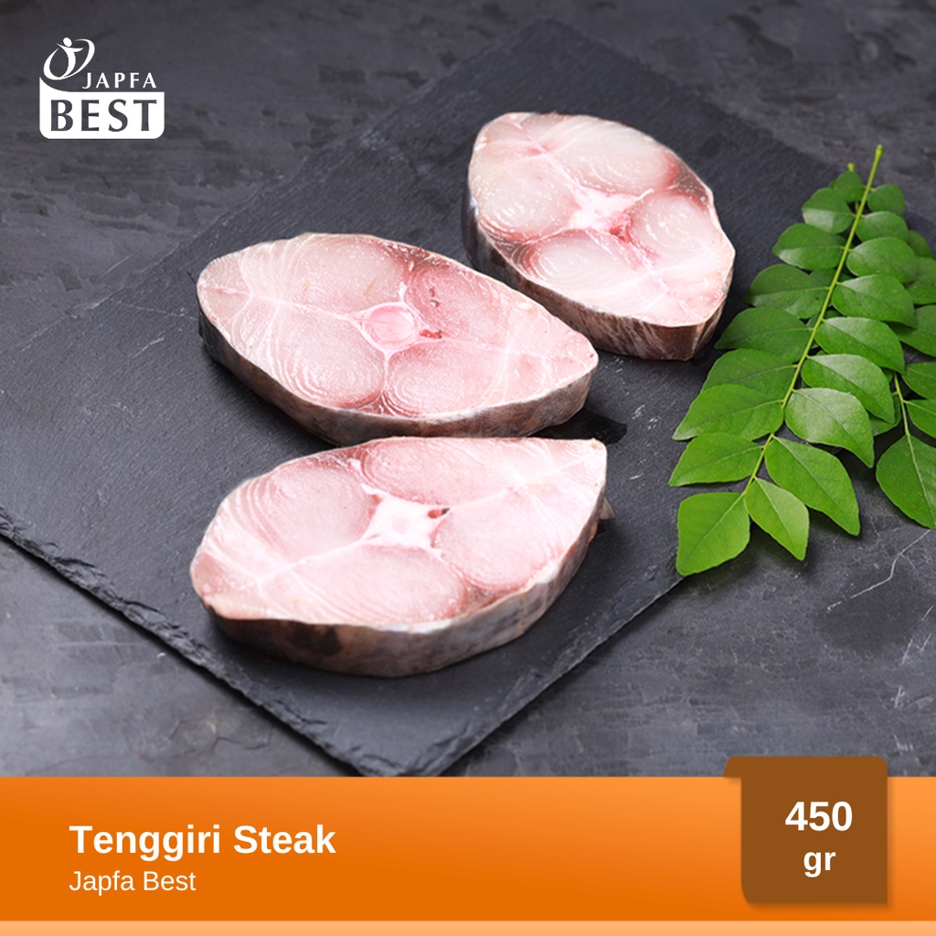 Ikan Tenggiri Steak Cut Frozen 450gr