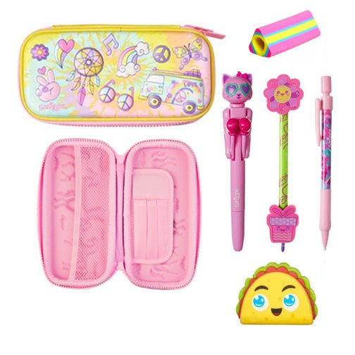 

Smiggle Small Hardtop Pencilcase + Isi Original