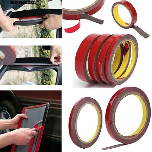 ⏲2 Pcs Profesional Auto Adhesive Tape Kendaraan Sisi Ganda Stiker Mobil