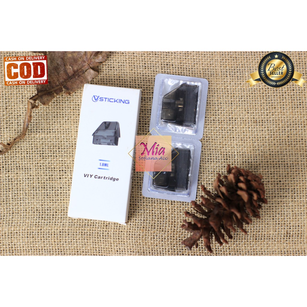 CATRIDGE VAPEE VIY STICKYNG 1.8 ML KEPALA VAPOOR STICKYNG