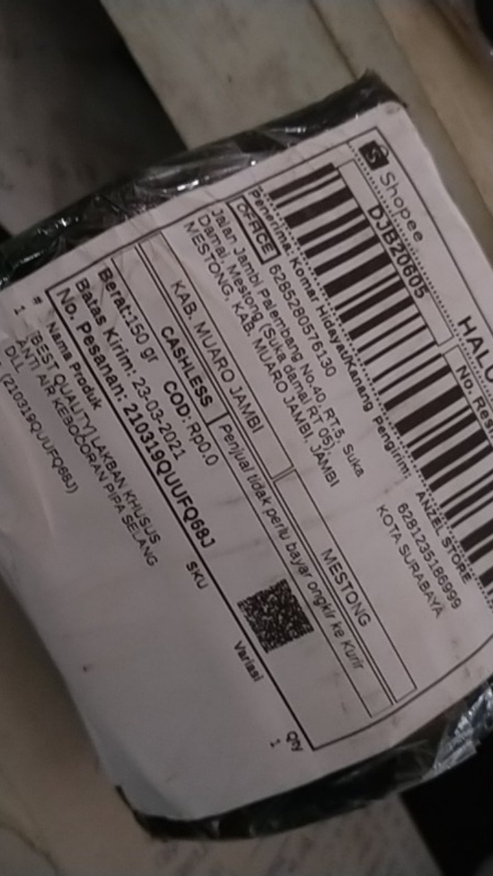 [best Quality] Lakban Khusus Anti Air Kebocoran Pipa Selang Dll