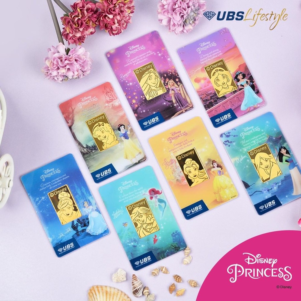 Logam Mulia Disney Princess UBS 2 gram