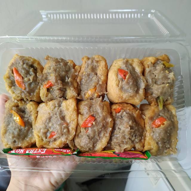 

TAHU BAKSO PEDAS ISI 10
