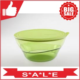 Tupperware Eleganzia Bowl 4.6 L Hijau Tupperware Original